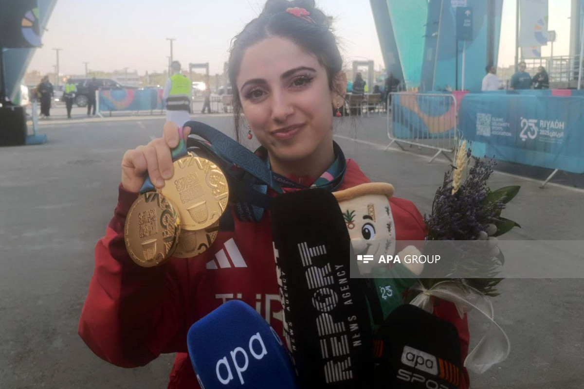 Türkiyəli qızıl medalçı Azərbaycanın 15 yaşlı ağırlıqqaldıranı ilə rəqabətdən bəhs edib