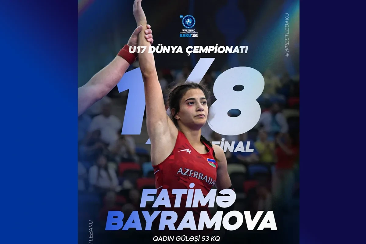 U-17 DÇ: Fatimə Bayramova yarımfinala yüksələ bilmədi