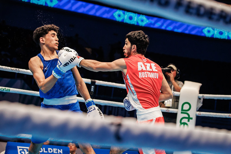 Ümid Rüstəmov dünya çempionatında ikinci qələbəsini qazanıb