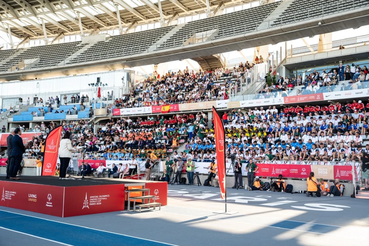 “Xüsusi Olimpiya Birləşmiş Futbol Dünya Kuboku Paris 2026” turnirinin rəsmi açılış mərasimi keçirilib - FOTO