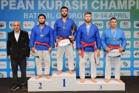 Yığmamız Avropa çempionatında 3 medal qazanıb