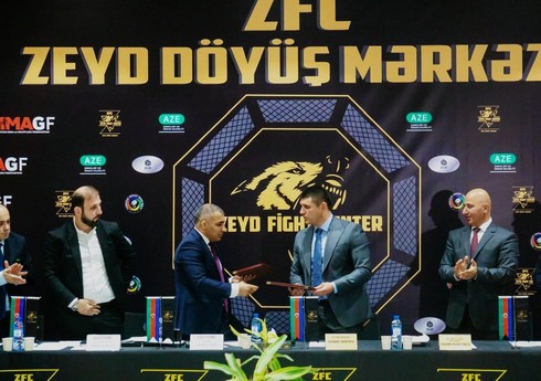 Zeyd Döyüş Mərkəzi ilə Azərbaycan MMA və Qrapplinq Federasiyası arasında əməkdaşlıq memorandumu imzalanıb